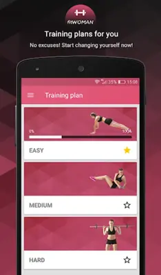 Fitness - Fit Woman android App screenshot 5