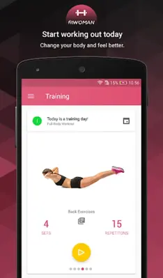 Fitness - Fit Woman android App screenshot 6