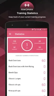 Fitness - Fit Woman android App screenshot 8